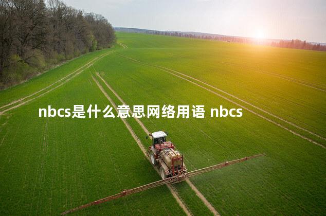 nbcs是什么意思网络用语 nbcs是骂人的吗